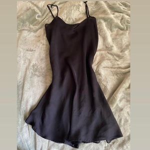 Vintage mini black slip